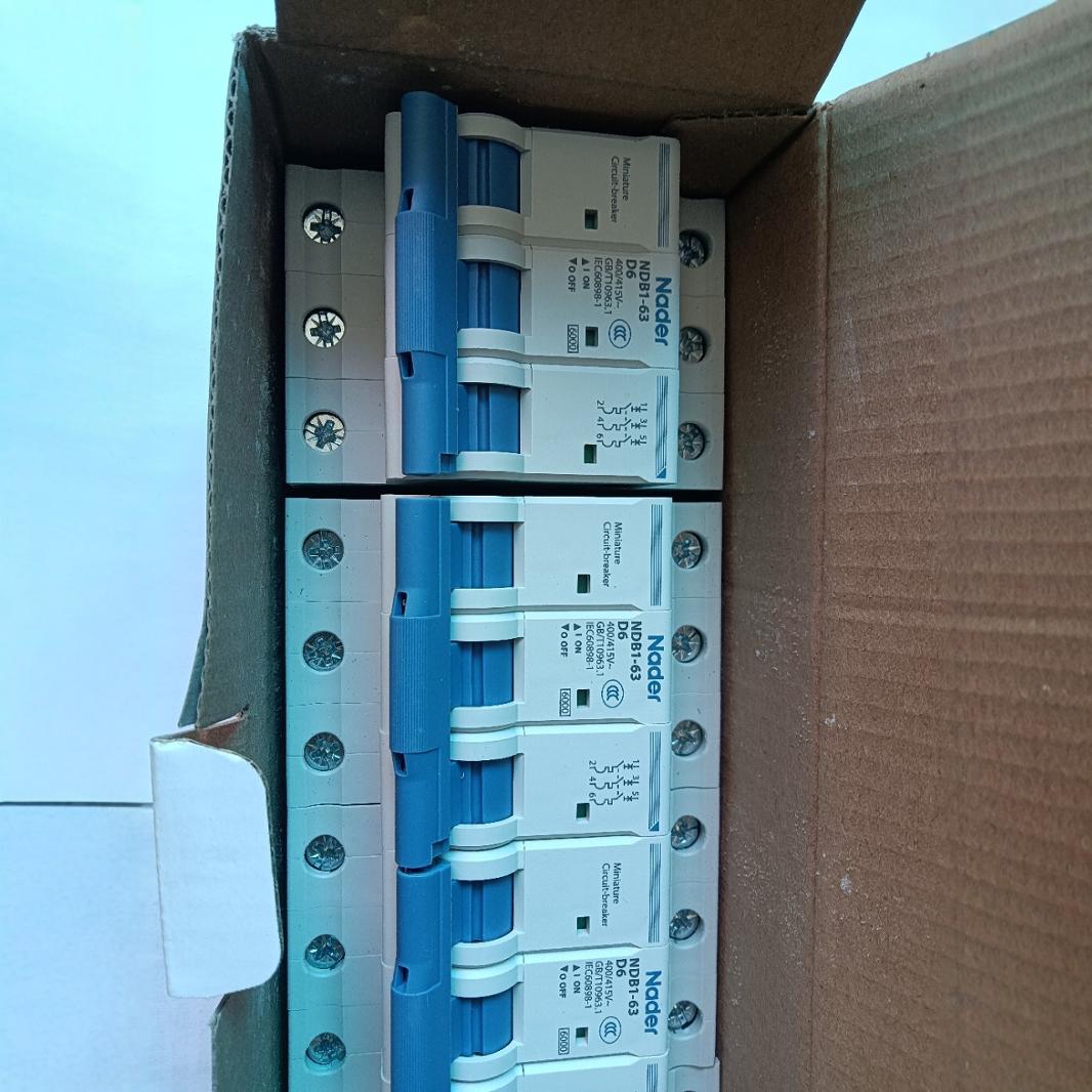 全新原装微型断路器NDB1-63/3P D6A