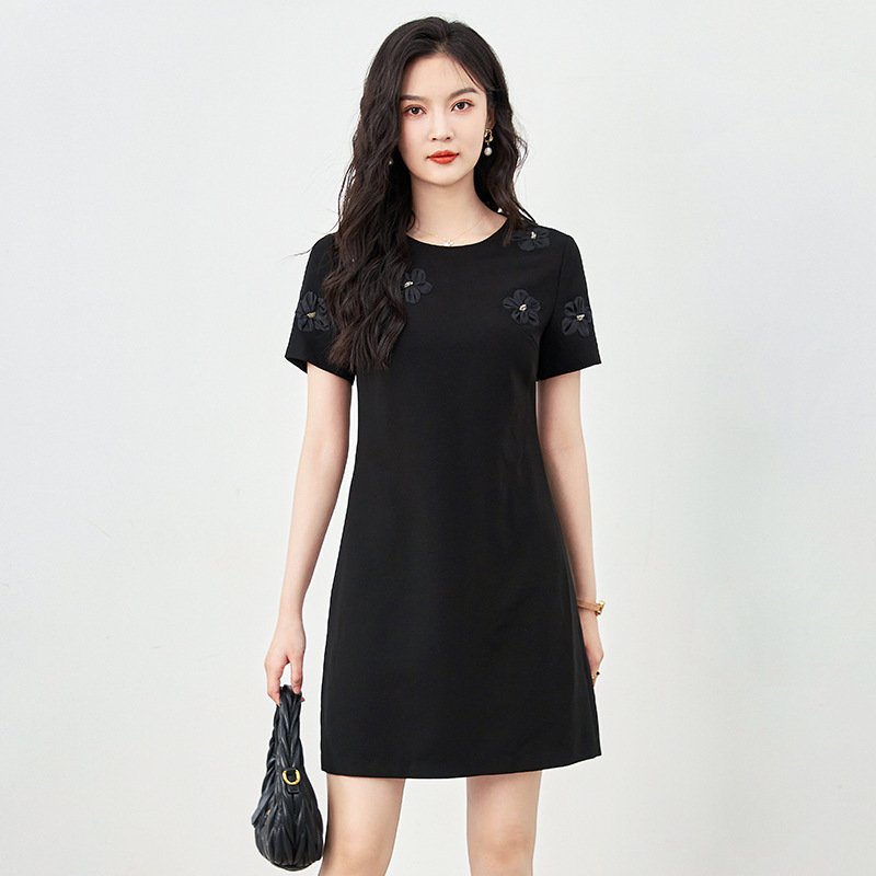Đầm maxi nữ thắt eo mùa hè kiểu mới — 2423201 - Màu hạnh phúc chi tiết 1