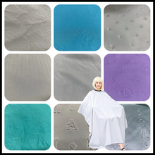 网红星星3D立体压花 防水抗静电不沾发 发廊理发美发剪发围布面料