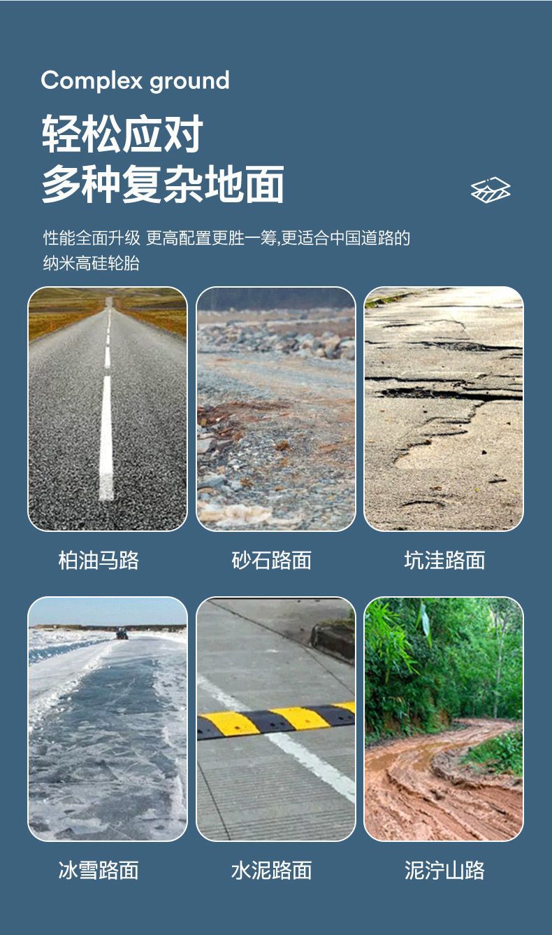 Golislong Nine Skies Vacuum Tire Two-Wheeled Electric Vehicle Three-Wheeled Vehicle Vacuum Tire Electric Motorcycle Tire