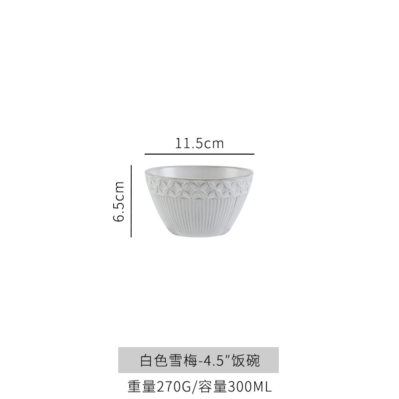 4.5 인치 밥그릇