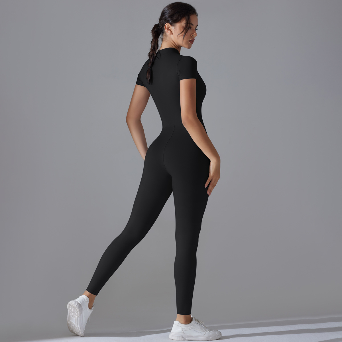 350g Weight Long Sleeve Sleeve Length Nylon, Cotton Blend Fabric Type Regular Top Length Jogger Pants Pants Type T-shirt Tops Type Fitness, Running, Sports Occasion Shirt Collar Neckline Solid Color Pattern Simple Style, Sport Style Style Simple Style Sport Style Solid Color Nylon Cotton Blend Shirt Collar Tracksuit T-shirt Jogger Pants 10