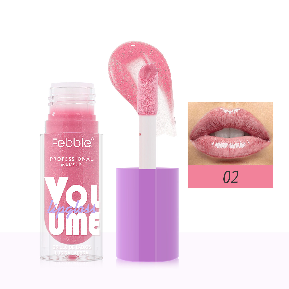 USHAS European and American Cross-border spot fino brillo de labios, resistente al agua, duradero, no se desvanece, no se pega, taza, esmalte de labios, lápiz labial LG2585 image 8
