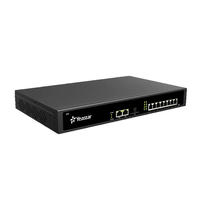 Yeastar Star вертикальный Yeastar S50 IP-телефонный коммутатор IPPBX программируемый IP-коммутатор
