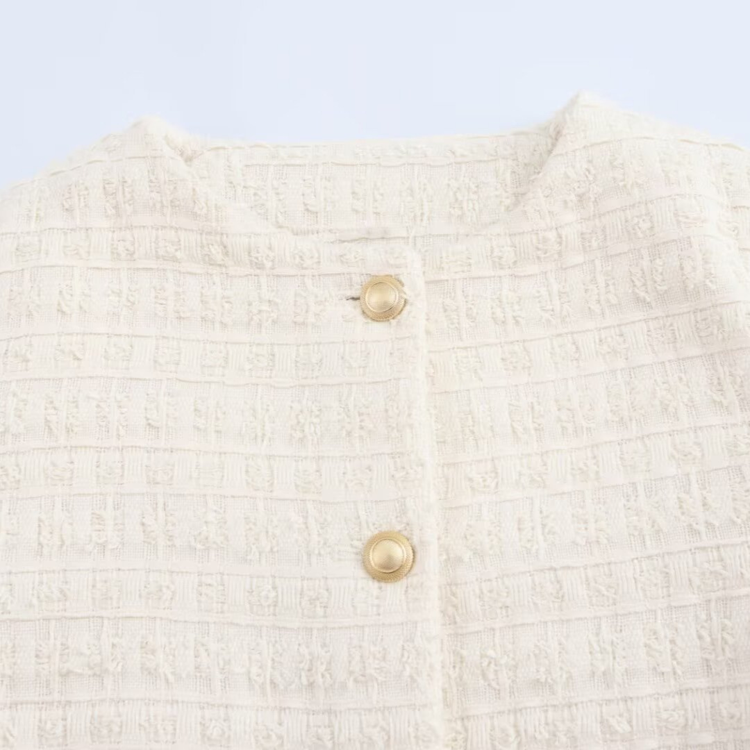 Γυναικεία ρούχα 2024 φθινόπωρο και χειμώνας νέο στυλ μοντέρνο μικρό άρωμα χοντρό κοντό μπουφάν_voghion.com