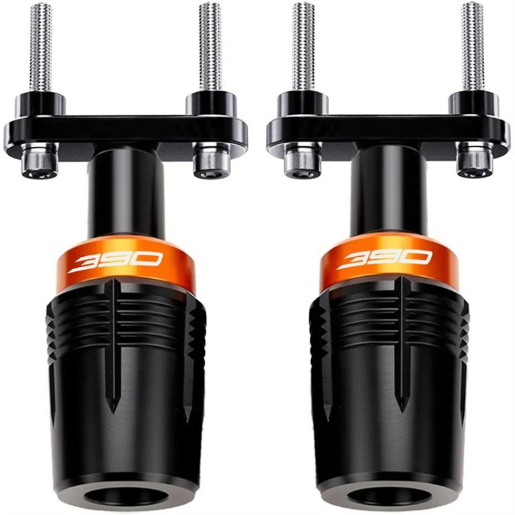 Suitable for KTM DUKE390 DUKE250 2017-2023 modified body crash protection ball + exhaust pipe crash protection bar