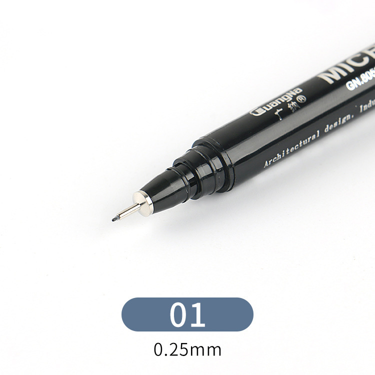 01-Ancho de pluma 0,25 mm