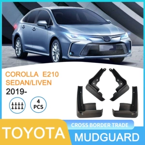 Corolla E210 2019-2025 avtomobil palçıq qoruyucuları üçün uyğundur