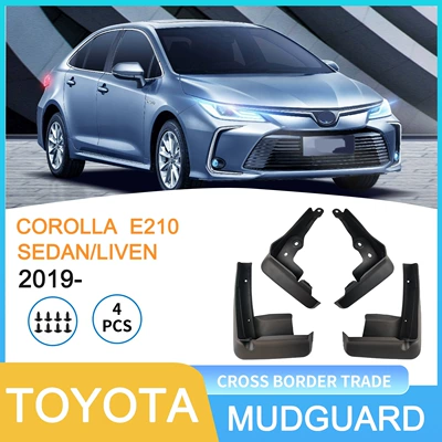 Suitable for Corolla E210 2019-2025 Foreign Trade Car Mudguards