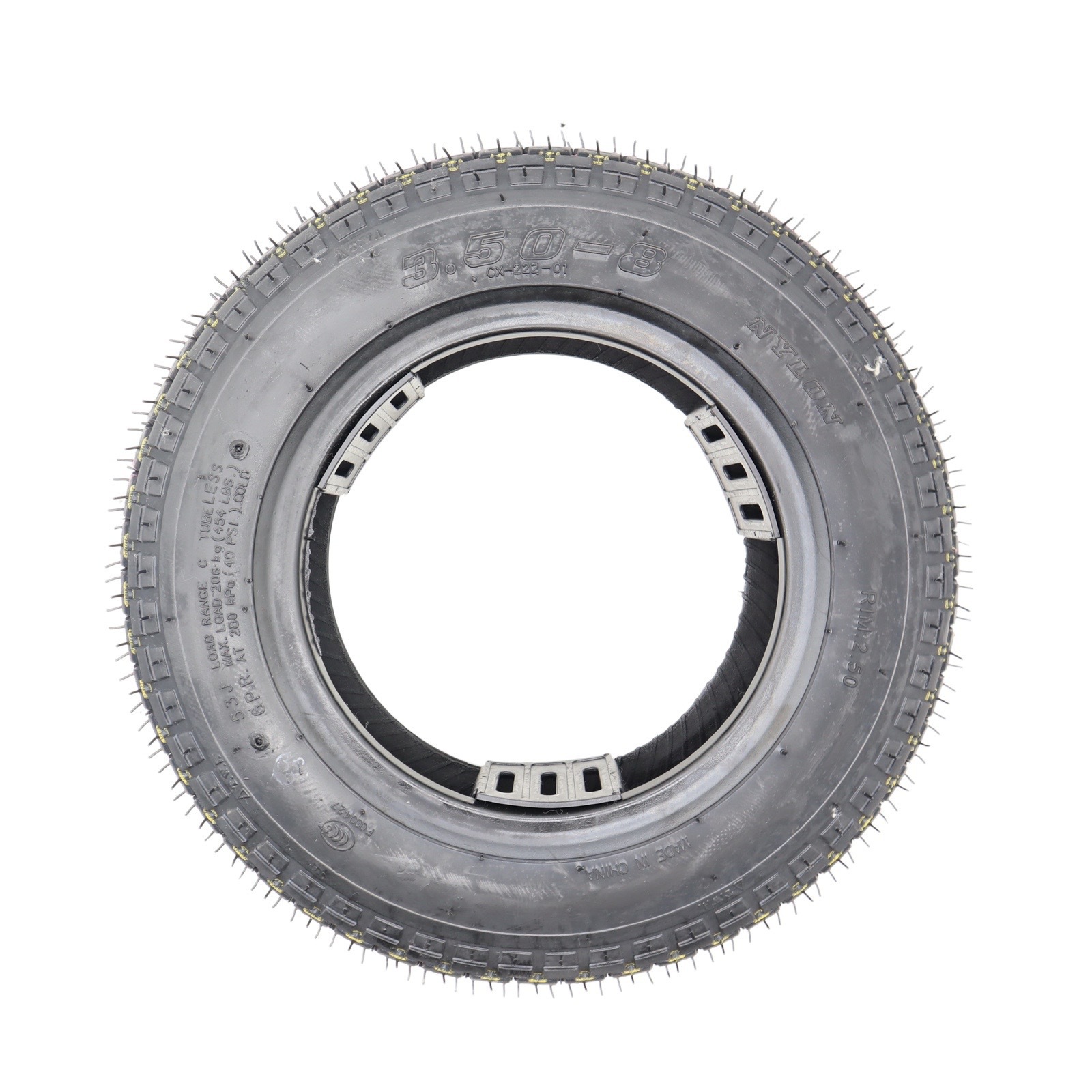 Little Monkey Car 8inch Off-Road Tire Little Golden Stroller 3.5-8inch Tire 350-8inch Vacuum Tire