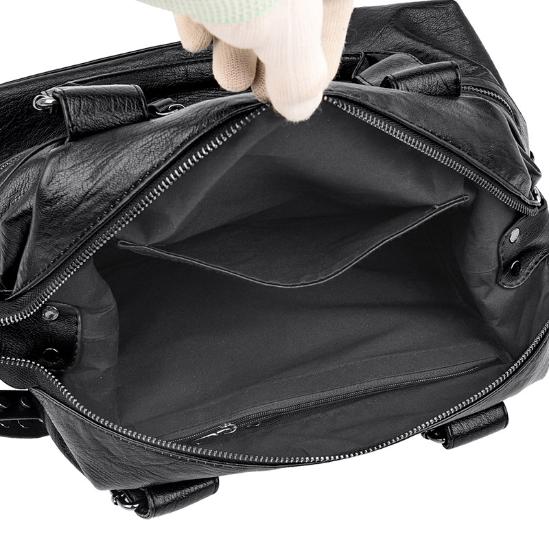 Grand sac à main bandoulière pour femme sac cabas voyage décontracté_voghion.com