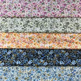 印花、扎染布;府绸