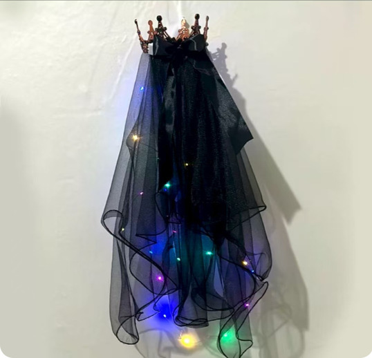 万圣节小恶魔公主裙吸血鬼cos服装女童洛丽塔吊带儿童连衣裙四季|undefined