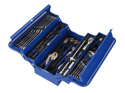 86 pieces of household toolbox wire pliers hammer screwdriver set property electrician maintenance set BS-M0086