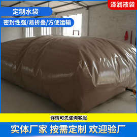 水囊水袋农用抗旱车载储水袋大容量水袋装水定做大容量软体水囊