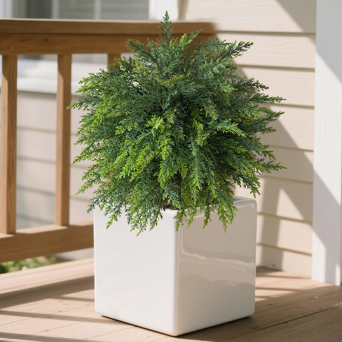 跨境仿真绿植猫尾草尤加利紫罗兰牵牛花仿真花家居装饰盆栽圣诞树