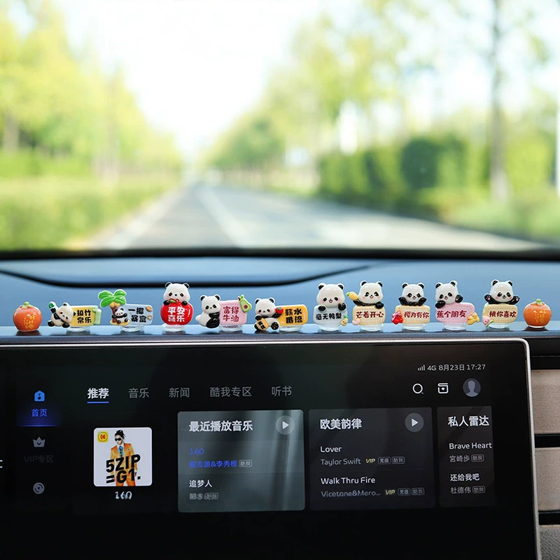 Panda автомобильные украшения милые мультипликационные украшения внутри автомобиля