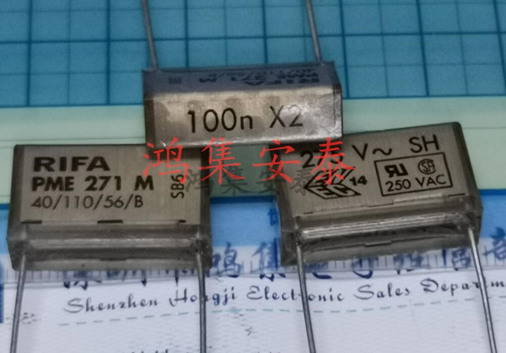 RIFA进口原装 PME271M 100n 104 0.1UF 275V 脚距20MM