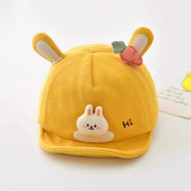 Sombrero para bebés primavera y otoño bebés gorra de béisbol de borde suave lindo super lindo para niños al aire libre sombrero de sombra solar