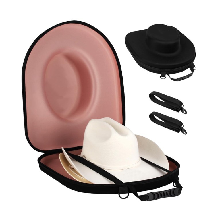 厂家直销牛仔帽收纳包旅行便携双肩包大容量收纳神器 eva收纳盒