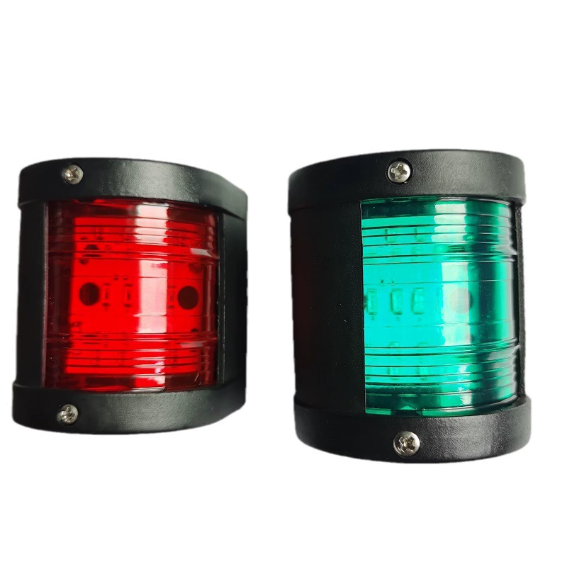 E02024 белый черный корпус яхты портовые и правосторонние огни красный зеленый 112,5 12/24В светодиодный сигнал