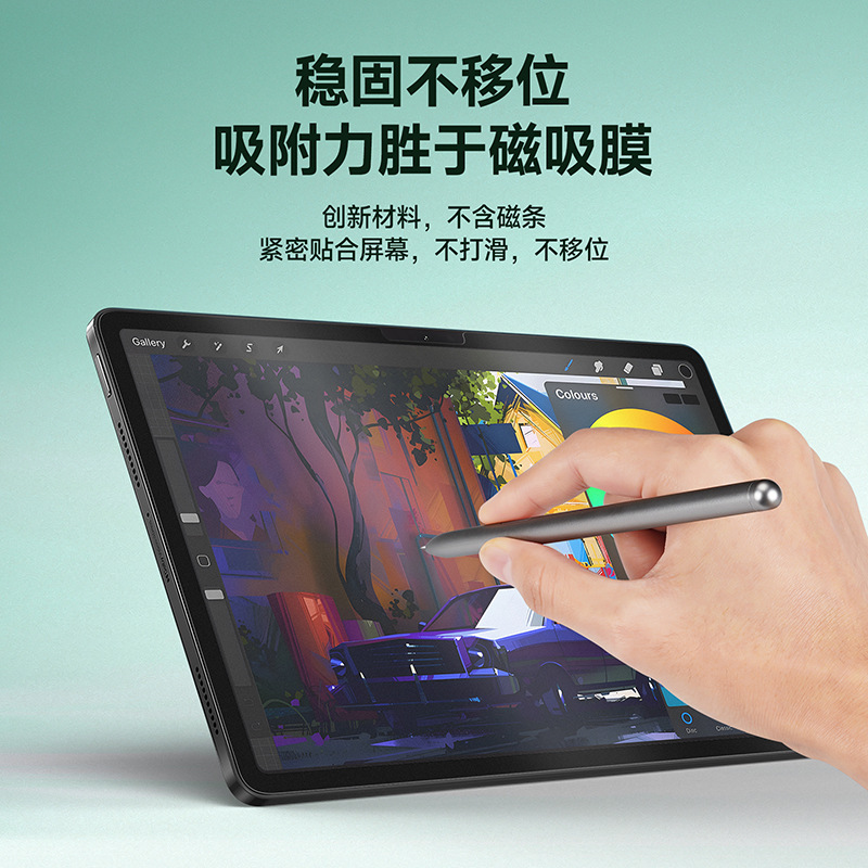 Aplicable a Xiaomi Pad7 película de papel de pintura plana nano adsorción desmontable película de papel de escritura a mano película suave al por mayor