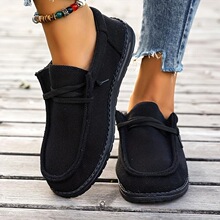 B 41495 Lace-Up Flat Slip-On Lazy Shoes ϵ��ƽ������Ь