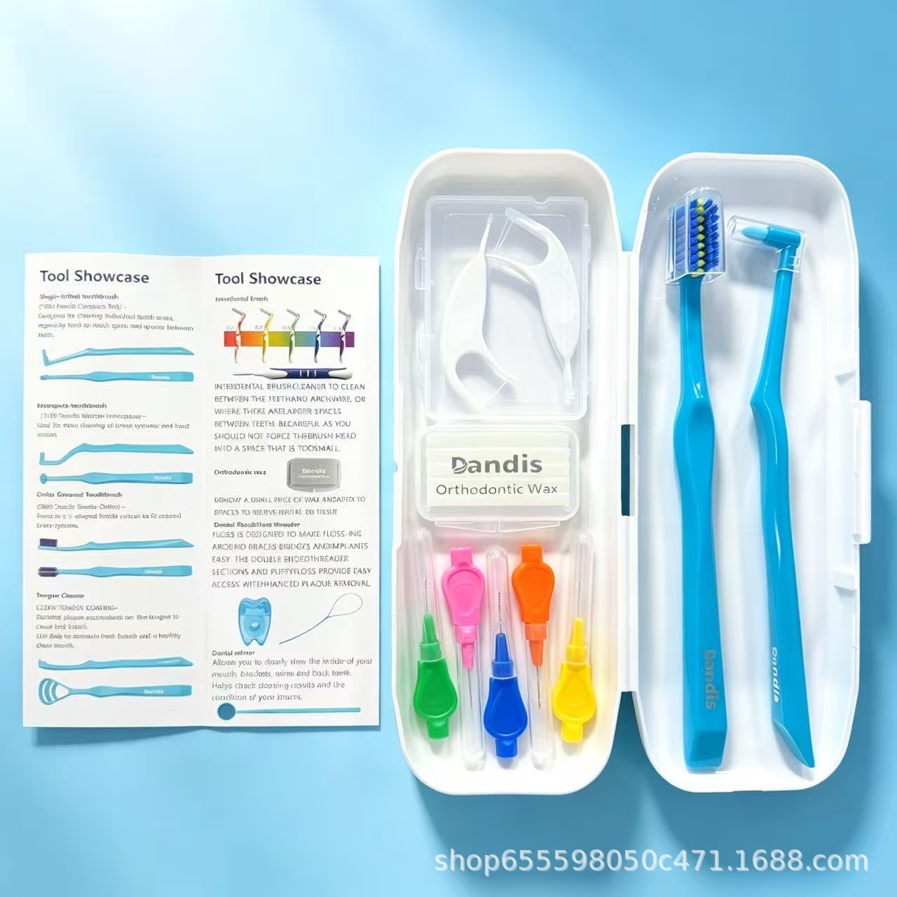 Kieferorthopädisches Mundhygiene-Set