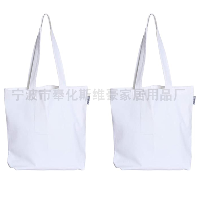 BSCI认证有机棉卡通帆布袋 可印logo棉布袋手提袋 棉帆布包购物袋