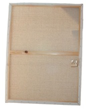 厂家直供画材实木画框油画框细亚麻混纺油画框丙烯涂成30x40.50