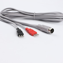 理療電極線 航空連接發熱線  中低頻脈沖理療儀 三針發熱片電極線