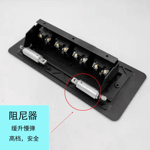 Type 45 European standard power socket cross-border export USB socket embedded in hidden conference desk desktop socket