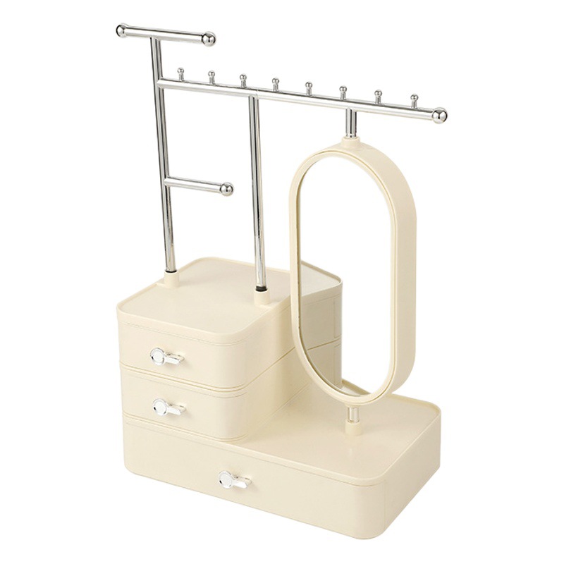 Caja de almacenamiento de joyería pendientes caja de collar hogar Organización y embalaje estante de exhibición