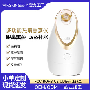 Golden Rice Face Steamer Thermal Spray Nano Humidifier Hydrating Instrument Mask Partner Face Steamer Thermal Spray Face Steamer