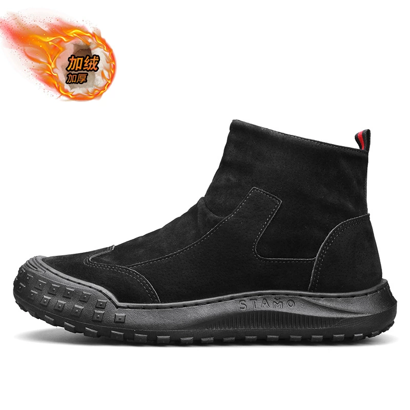 Martens, зимняя теплая обувь, износостойкая обувь для отдыха на платформе