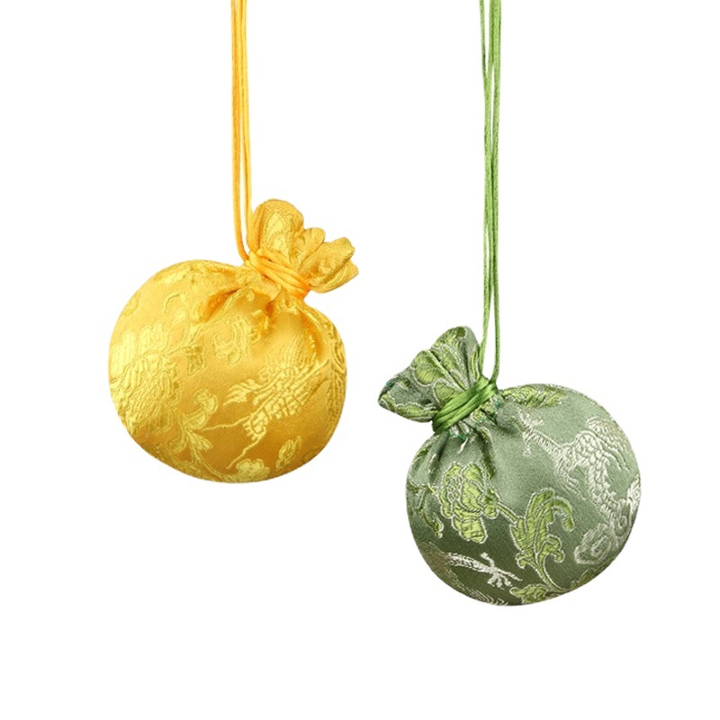 Festival del Barco del Dragón estilo nacional bolsita bolsa de coche bolsa vacía Halter pequeña bolsita colgante bendición Yushou Título de Oro bolsa de brocado