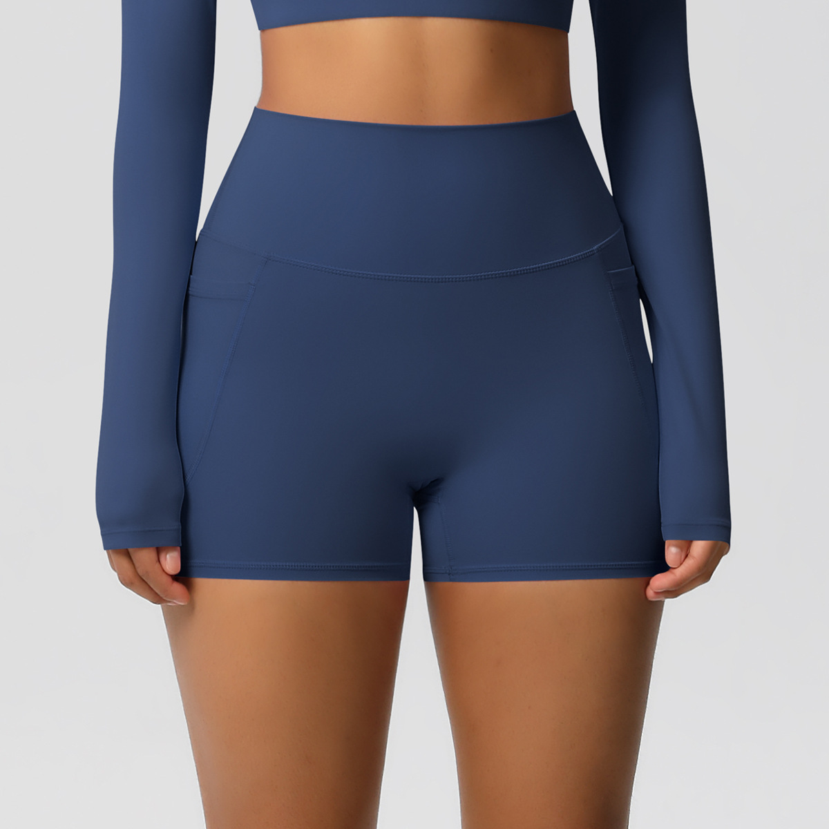 Classic Style Sport Style Solid Color Nylon Spandex Active Bottoms Leggings Sweatpants display picture 24