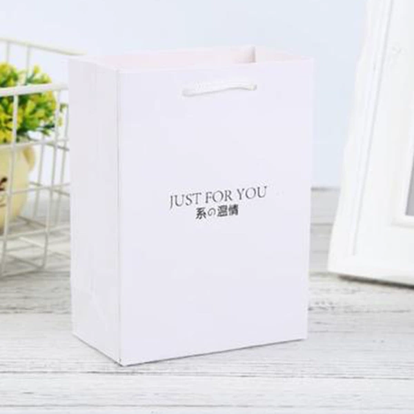 White linen bag