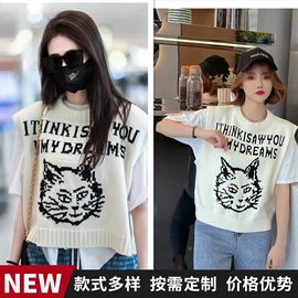 女式针织衫;毛衣;女式马甲