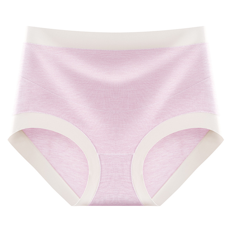 Ropa interior de mujer embarazada Ropa interior de mujer de cintura alta de las mujeres de soporte postparto bragas más tamaño ropa interior de mujer transpirable sin costuras