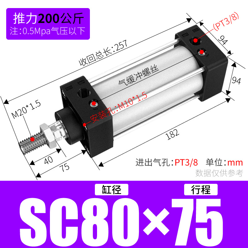 SC׼ ǵ¿ʹSC32/40/50/63/80/100 Ͻ