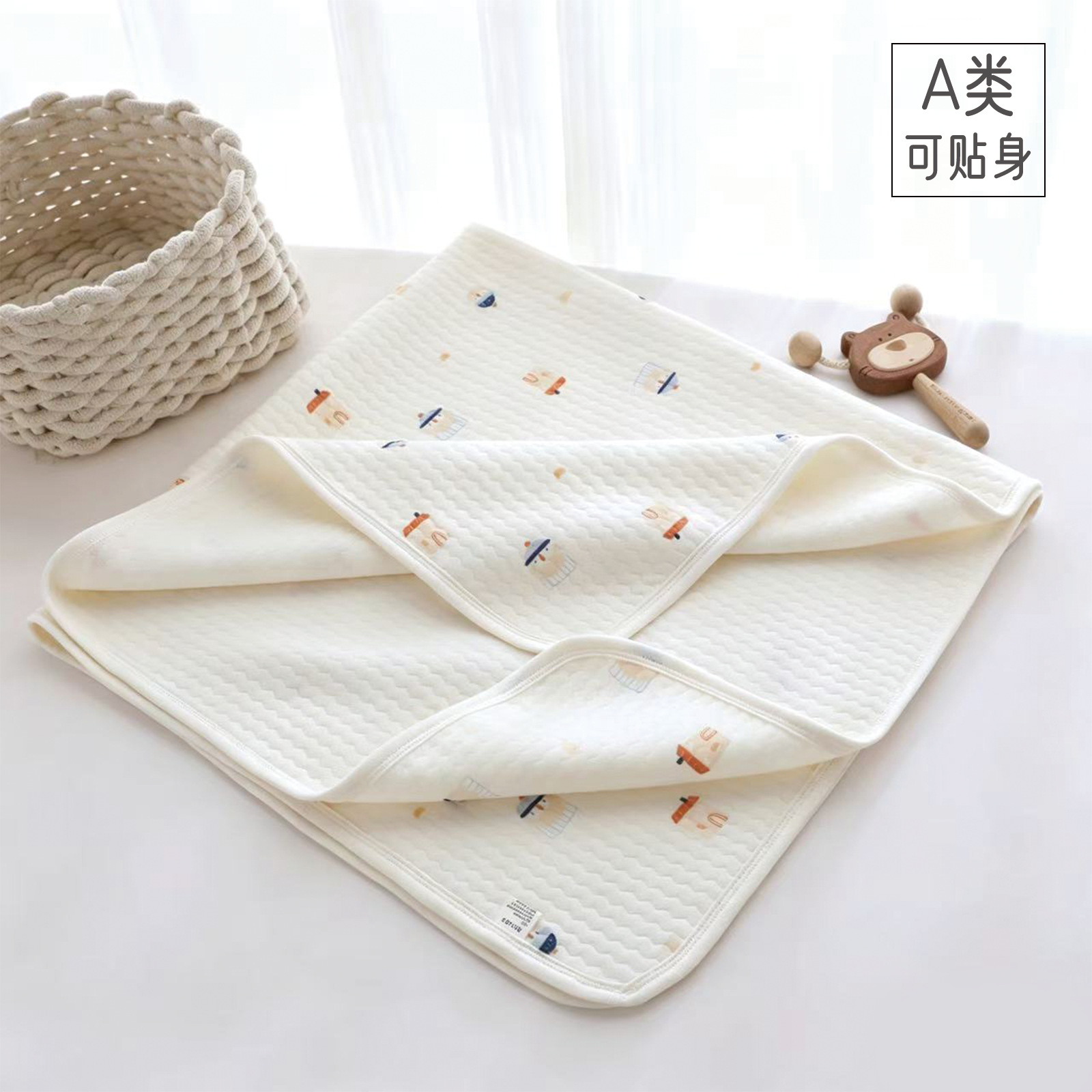Baby pure cotton warm swaddle blanket for newborns, maternity ward swaddle towel, baby outing blanket, all-season bath towel