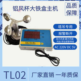 塔吊风速仪塔机专用风速测量仪铝合金式建筑工地风速报警仪风速仪