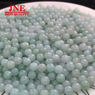 Myanmar Natural Jade a Grade 8mm Beautiful Color Beads Jade Beads Jewelry Hand Jewelry