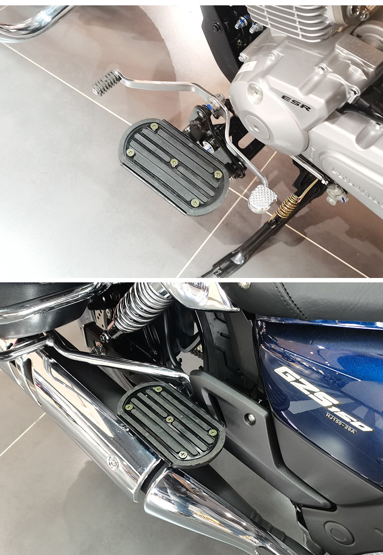 Suitable for Haojue Suzuki Yueku GZ150-E Non-slip Pedal GZS150 Front and Rear Widened Pedal Motorcycle Modification