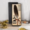 Dark gray gray floating (carved pen holder)