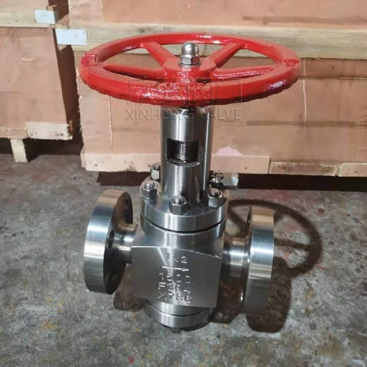 FJ41F双作用节流截止阀 角式 高压 切断 波纹管 欣弘阀门