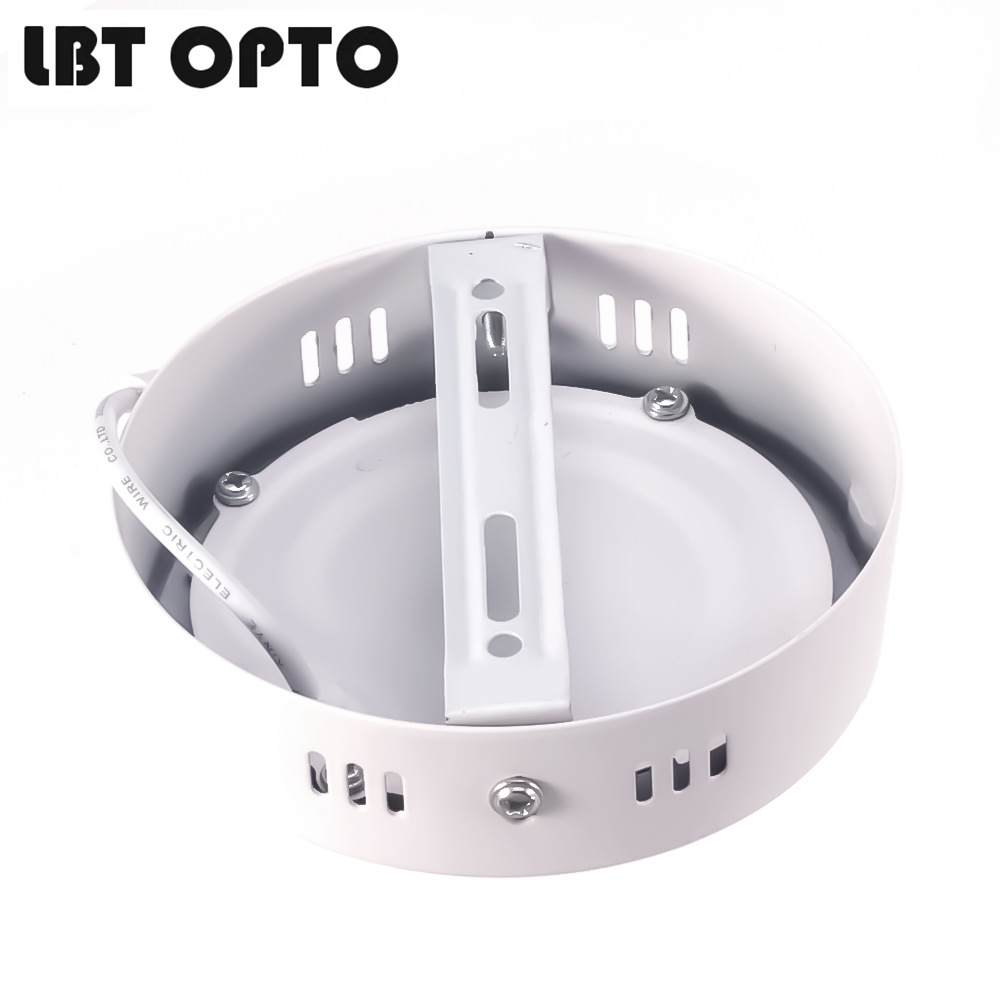 LED superficie montada lámpara de techo redonda agujero-techo libre downlight 6w12w18w lámpara de panel cuadrado bajo voltaje 1224V