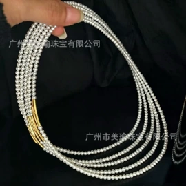 天然珍珠项饰;天然珍珠胸饰;天然珍珠手饰