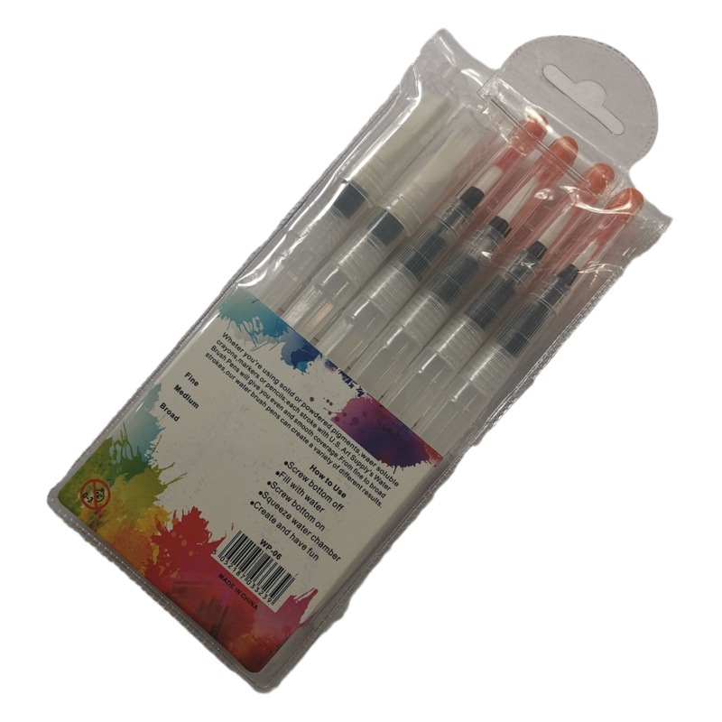 Manufacturer Supplies Solid Watercolor Tap Water Brush Water Storage Type Nylon Watercolor Brush Filled with Water Nylon Painting Pen